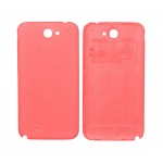 Back Cover For Samsung Galaxy Note Ii N7100 Pink With Black - Maxbhi Com