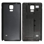 Back Panel Cover For Samsung Galaxy Note 4 Black - Maxbhi Com