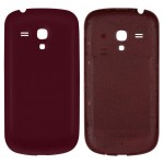 Back Panel Cover For Samsung I8190 Galaxy S3 Mini Red - Maxbhi Com