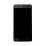 Lcd Frame Middle Chassis For Infinix Hot 4 Black By - Maxbhi Com