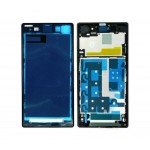Lcd Frame Middle Chassis For Sony Xperia Z1 Black By - Maxbhi Com
