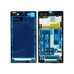 Lcd Frame Middle Chassis For Sony Xperia Z1 Honami Black By - Maxbhi Com