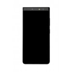 Lcd Frame Middle Chassis For Blackberry Evolve X Black By - Maxbhi Com