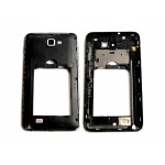 Lcd Frame Middle Chassis For Samsung Galaxy Note N7000 Black By - Maxbhi Com