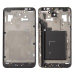 Lcd Frame Middle Chassis For Samsung Galaxy Note N7005 Black By - Maxbhi Com