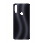 Back Panel Cover For Alcatel 3l 2020 Black - Maxbhi Com