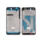 Lcd Frame Middle Chassis For Huawei Y7 Silver By - Maxbhi Com