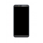 Lcd Frame Middle Chassis For Tecno Mobile Pouvoir 2 Pro Black By - Maxbhi Com