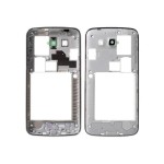 Lcd Frame Middle Chassis For Samsung Smg7106 Galaxy Grand 2 Black By - Maxbhi Com