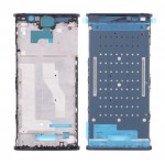 Lcd Frame Middle Chassis For Sony Xperia Xa2 Plus Black By - Maxbhi Com