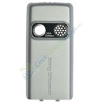Back Cover For Sony Ericsson K320 - Silver