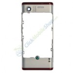 Back Cover For Sony Ericsson W595 - Cosmo White