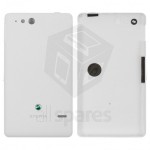 Back Cover For Sony Xperia GO ST27i - White