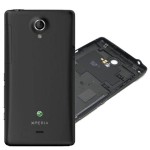 Back Cover For Sony Xperia T LTE LT30a - Black