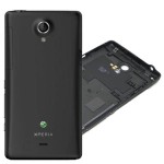 Back Cover For Sony Xperia T LTE LT30a - Black