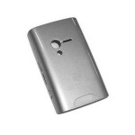 Back Panel Cover For Sony Ericsson Xperia X10 Mini E10i Silver - Maxbhi Com