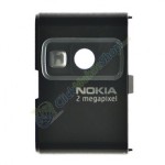 Camera Back Cover For Nokia 6233 - Black