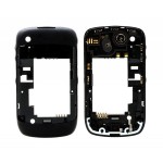 Lcd Frame Middle Chassis For Blackberry Curve 3g 9330 Black By - Maxbhi Com
