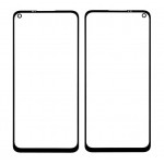 Replacement Front Glass For Xiaomi Redmi Note 9 Grey By - Maxbhi Com