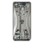 Lcd Frame Middle Chassis For Xiaomi Black Shark 3 Pro White By - Maxbhi Com