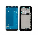 Lcd Frame Middle Chassis For Asus Zenfone 2 Laser Ze500kl 8gb Black By - Maxbhi Com