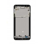 Lcd Frame Middle Chassis For Motorola Moto E6 Black By - Maxbhi Com