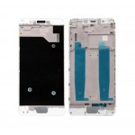 Lcd Frame Middle Chassis For Asus Zenfone 4 Max Zc520kl White By - Maxbhi Com