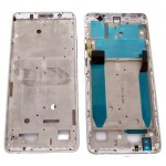 Lcd Frame Middle Chassis For Bq Aquaris X2 Pro Silver By - Maxbhi Com