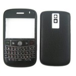 Front & Back Panel For BlackBerry Bold 9000 - Black