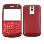 Front & Back Panel For BlackBerry Bold 9000 - Red