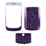 Front & Back Panel For BlackBerry Bold 9700 - Purple