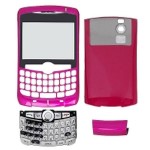 Front & Back Panel For BlackBerry Curve 8300 - Hot Pink