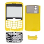 Front & Back Panel For BlackBerry Curve 8300 - Yellow
