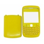 Front & Back Panel For BlackBerry Curve 8520 - Yellow