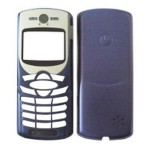 Front & Back Panel For Motorola C350 - Blue