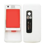 Front & Back Panel For Nokia 6288 - White