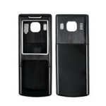 Front & Back Panel For Nokia 6500 classic - Black