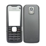 Front & Back Panel For Nokia 7210 - Grey