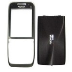 Front & Back Panel For Nokia E52 - Black