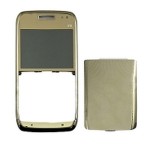 Front & Back Panel For Nokia E72 - Golden