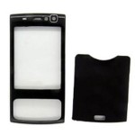 Front & Back Panel For Nokia N95 - Black