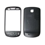 Front & Back Panel For Samsung Galaxy Mini S5570 - Black