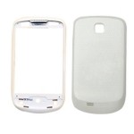 Front & Back Panel For Samsung Galaxy Mini S5570 - White