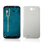 Front & Back Panel For Samsung Galaxy Note II N7100 - White