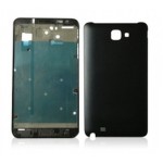 Front & Back Panel For Samsung Galaxy Note N7000 - Black