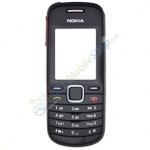 Front Cover For Nokia 1661 - Latin Black