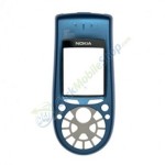 Front Cover For Nokia 3650 - Blue