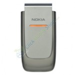 Front Cover For Nokia 6060 - Silver