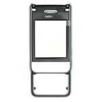 Front Cover For Nokia 3230 Black - Maxbhi Com
