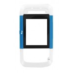 Front Cover For Nokia 5200 Dark Blue - Maxbhi Com